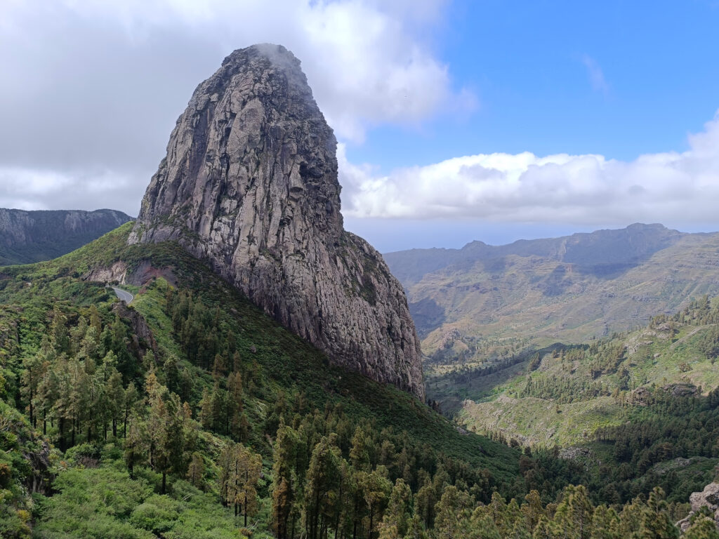 Roque Agando, La Gomera, Canary island, Spain